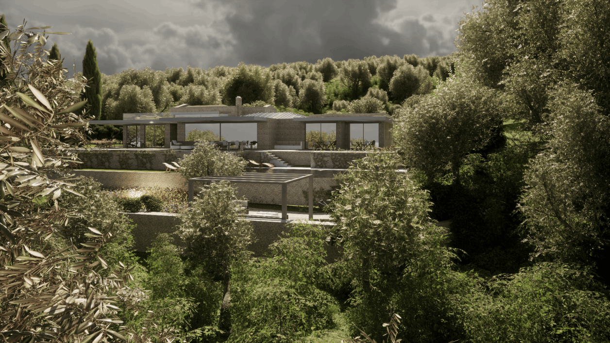 Loutses Villa exterior